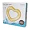 CocoNut Float 4ft. Gold Glitter Heart Pool Float